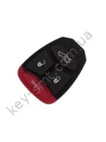 Chrysler кнопки (резиновые) для ключа, 3+1 кнопки, тип 1 /D