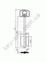 SKM1D securemme СЕКЬЮРЕМ/97x24.6 ф5,1(DV476)