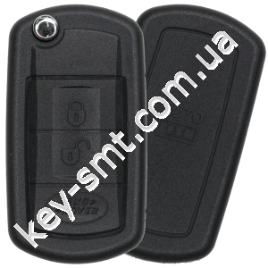 Выкидной ключ Land Rover LR3, Range Rover, Range Rover Sport, 433 Mhz, NT8-15K6014CFFTXA, PCF7941, 3 кнопки, лезвие HU101 /D