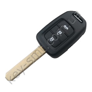 Корпус ключа Honda CR-V, HR-V и другие, 3 кнопки, лезвие HON66 /D
