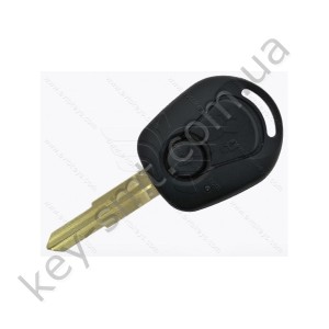 Корпус ключа Ssang Yong Actyon, Kyron, Rexton и другие, 2 кнопки, лезвие SSY3 /D