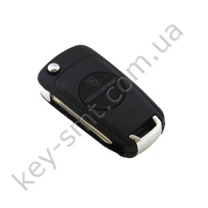 Корпус выкидного ключа Nissan Almera, Primera и другие, 2 кнопки, лезвие NSN14, под переделку /D