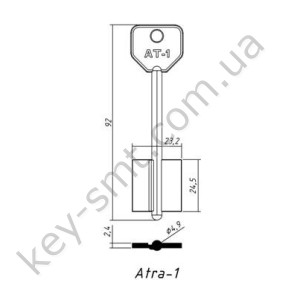 Atra-1  (белый)