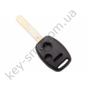 Корпус ключа Honda Pilot, Honda Civic и другие, 2+1 кнопки, лезвие HON66, без места под чип /D