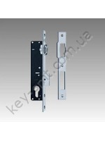 Замок врезной Kale 155 узкопроф. (20 mm) никель