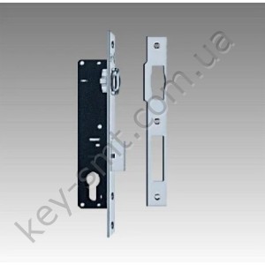 Замок врезной Kale 155 узкопроф. (20 mm) никель