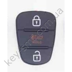 Hyundai, Kia кнопки (резиновые) для выкидного ключа, 3 кнопки, тип 1 /D