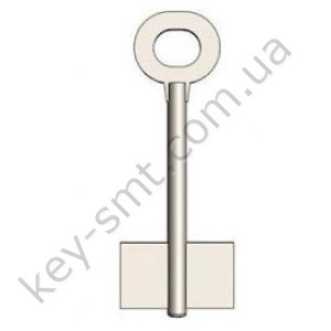 2-d5СБ85L двухбор.смещенный без отверстия  флажок18,5х2,5мм,высота26мм