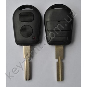 BMW Контейнер HU58 /Silca/_BM-5P /JMA/Под чип (лого,с 2 кнопками)  (MB-814)(77845)I