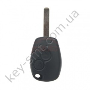 Корпус ключа Nissan Primastar, Nissan Kubistar и другие, 2 кнопки, лезвие VA2 /D