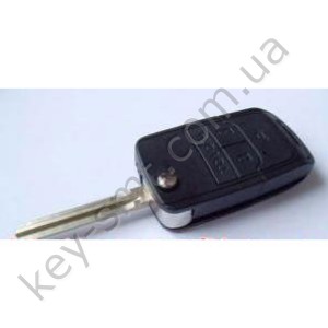 TOYOTA Корпус выкидного ключа 2 или 3 кн TOYO-15.P (01.02.03/03/09 KIT)