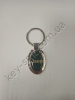 Jeep брелок овальные