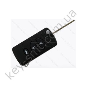 Корпус выкидного ключа Chrysler, 3 кнопки, лезвие CY24, под переделку /D