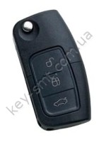 HU101R10/Silca-ключ с платой и чипом/FORD ID6F-63 433 Mhz 3 кнопки (Advanced Diagnostics)