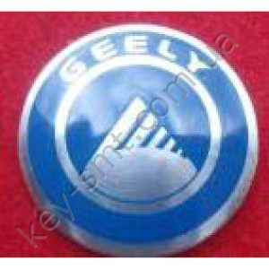 Авто-значек GEELY синий