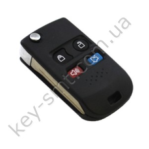Корпус выкидного ключа Ford Explorer, WindStar и другие, 3+1 кнопки, лезвие FO38R, под переделку /D