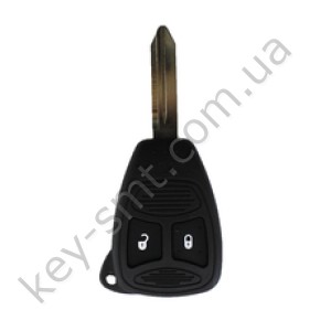 Корпус ключа Chrysler 2 кнопки тип 1, лезвие СY22 /D