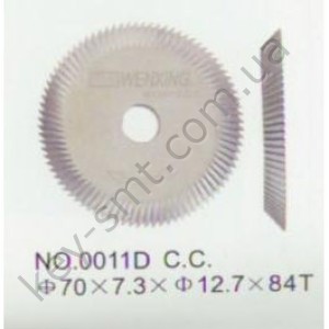 (Ф70х7.3хФ12.7х84Т) (84 зуб) Фреза угловая з CARBIDE (Raise)