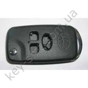 TOYOTA Корпус выкидного ключа с 3 кнопками.(MB224)