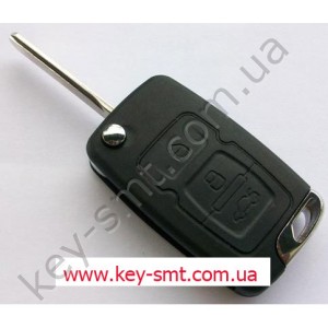 GEELY ENGLON выкидной корпус ключа 3кнопки (54/05)Б