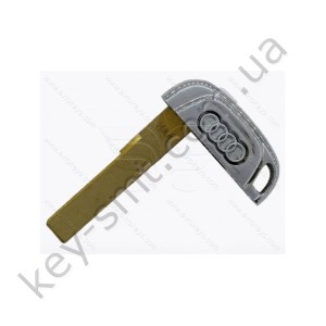 Лезвие смарт ключа Audi A4, A5, A6, A7, A8, Q5, HU66, тип 1 /D