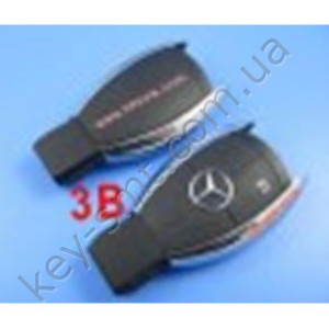 MERCEDES Контейнер рыбка 3 кнопки (M027)