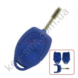 Корпус ключа Ford Focus и другие, 3 кнопки, лезвие FO21, тип 3 /D