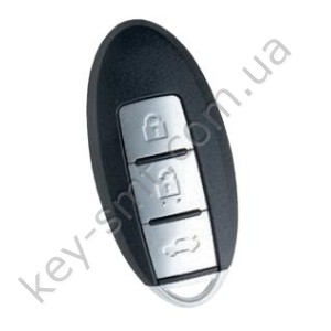 NSN14P01/Silca-ключ с платой и чипом/NISSAN ID49 433Mhz 3 кнопки (Advanced Diagnostics)