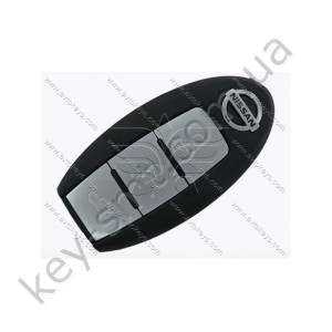 Корпус смарт ключа Nissan Teana, X-Trail, Qashqai, Pulsar, 3 кнопки, тип 2 /D