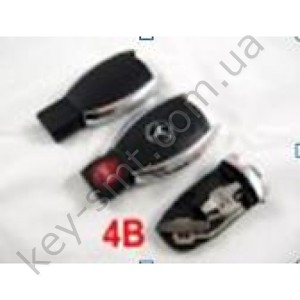 MERCEDES Контейнер рыбка 4 кнопки (M019)