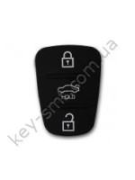 Hyundai, Kia кнопки (резиновые) для выкидного ключа, 3 кнопки, тип 3 /D