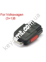 VOLKSWAGEN Верх 3 +1 кнопки для выкидного ключа (57551)i